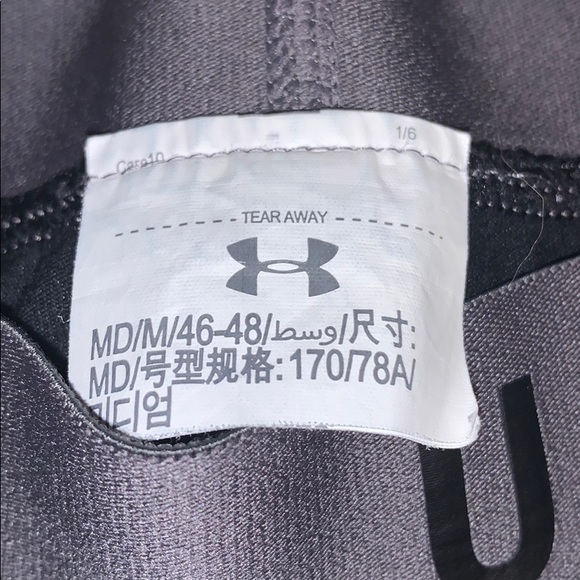 UNDER ARMOUR black banded Capri pants M - Picture 3 of 5